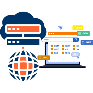 اختر اسم النطاق (الدومين) واستضافة المواقع