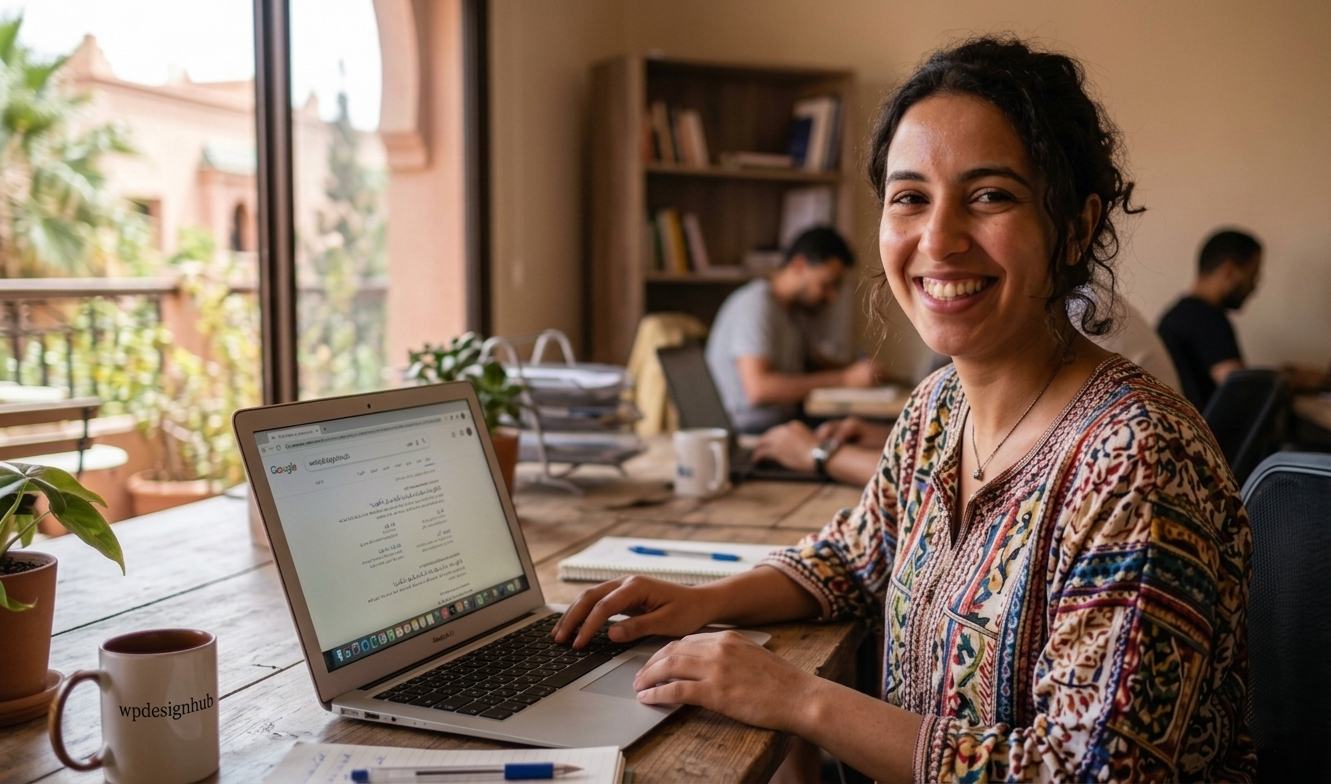 دليل تحسين محركات البحث للمبتدئين - امرأة تتعلم SEO